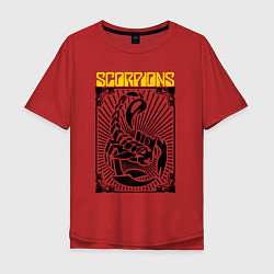 Мужская футболка оверсайз Scorpions - Rock Believer
