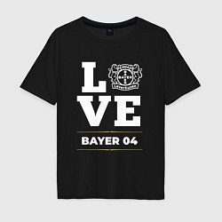 Мужская футболка оверсайз Bayer 04 Love Classic