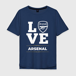 Мужская футболка оверсайз Arsenal Love Classic