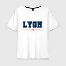 Мужская футболка оверсайз Lyon FC Classic