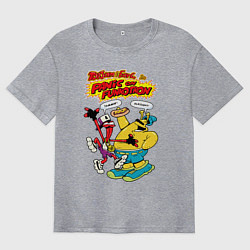 Мужская футболка оверсайз ToeJam & Earl