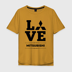Мужская футболка оверсайз Mitsubishi Love Classic