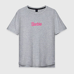 Мужская футболка оверсайз Barbie mini logo
