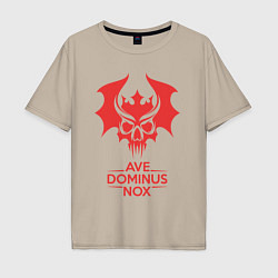 Мужская футболка оверсайз Ave Dominus Nox клич повелителей ночи