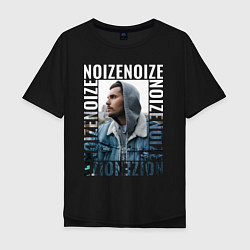 Мужская футболка оверсайз Noize MC Портрет