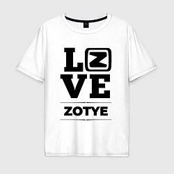 Мужская футболка оверсайз Zotye Love Classic