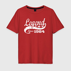 Мужская футболка оверсайз Легенда 1984