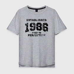 Мужская футболка оверсайз Создано в 1986 году и доведено до совершенства