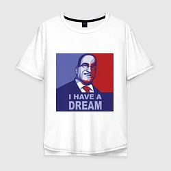 Мужская футболка оверсайз Сенатор - У меня есть мечта