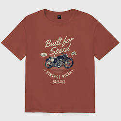 Мужская футболка оверсайз Vintage Moto