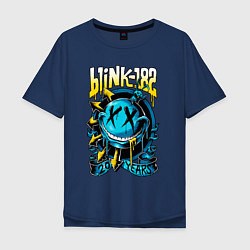 Мужская футболка оверсайз Blink 182 - 20 years