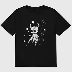 Футболка оверсайз мужская Hollow Knight game, цвет: черный