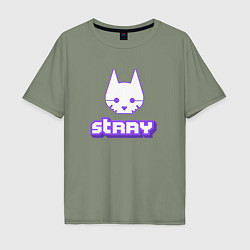 Мужская футболка оверсайз Stray x Twitch