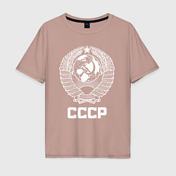 Мужская футболка оверсайз Герб СССР