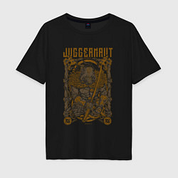 Мужская футболка оверсайз Juggernaut арт