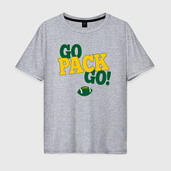 Мужская футболка оверсайз GO Pack GO! ВПЕРЕД! американский футбол