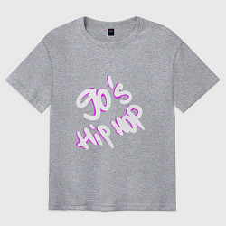 Мужская футболка оверсайз 90s Hip Hop