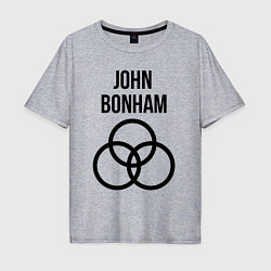 Мужская футболка оверсайз John Bonham - Led Zeppelin - legend