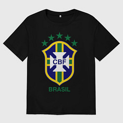 Мужская футболка оверсайз Brasil CBF