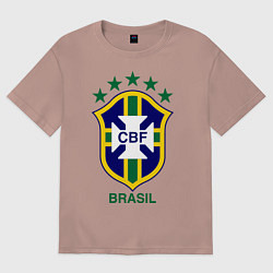 Мужская футболка оверсайз Brasil CBF