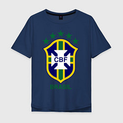 Мужская футболка оверсайз Brasil CBF