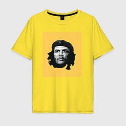 Футболка оверсайз мужская Че Гевара, цвет: желтый