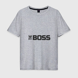 Мужская футболка оверсайз THE BOSS