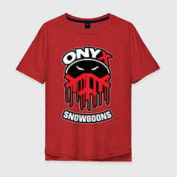 Футболка оверсайз мужская Onyx - snowgoons, цвет: красный