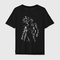 Мужская футболка оверсайз Goku - Dragon Ball - Warrior