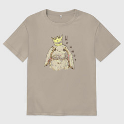 Мужская футболка оверсайз Корона не жмёт