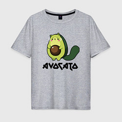 Мужская футболка оверсайз Avocado - AvoCATo - Joke