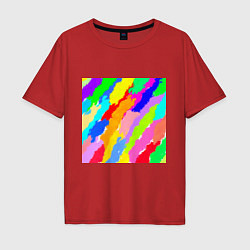Мужская футболка оверсайз Палитра различных цветов
