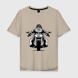 Мужская футболка оверсайз Wide biker