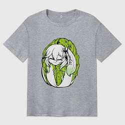 Мужская футболка оверсайз Капуста-Нахида