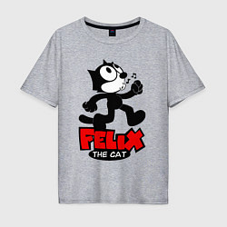 Мужская футболка оверсайз Whistling Felix