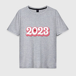 Мужская футболка оверсайз Love 2023