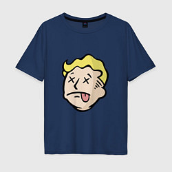 Мужская футболка оверсайз Dead vault boy