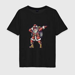 Мужская футболка оверсайз Santa dance dab