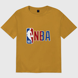 Мужская футболка оверсайз NBA - big logo