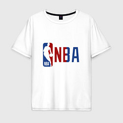 Мужская футболка оверсайз NBA - big logo