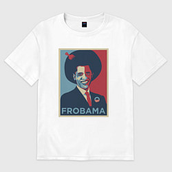 Мужская футболка оверсайз Frobama