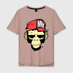 Мужская футболка оверсайз Monkey Swag