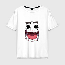 Мужская футболка оверсайз Funny smile