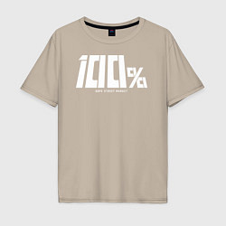 Мужская футболка оверсайз Dope street market 100%