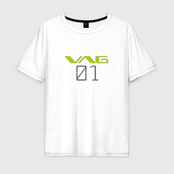 Мужская футболка оверсайз VAG Evangelion style