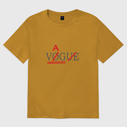 Мужская футболка оверсайз VAG not VOGUE
