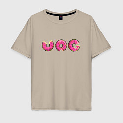 Мужская футболка оверсайз VAG donut