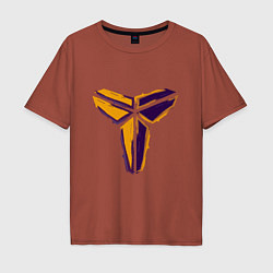 Мужская футболка оверсайз Kobe logo