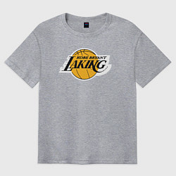 Футболка оверсайз мужская Kobe Bryant laking, цвет: меланж
