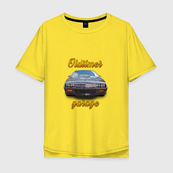 Мужская футболка оверсайз Ретро маслкар Chevrolet Camaro